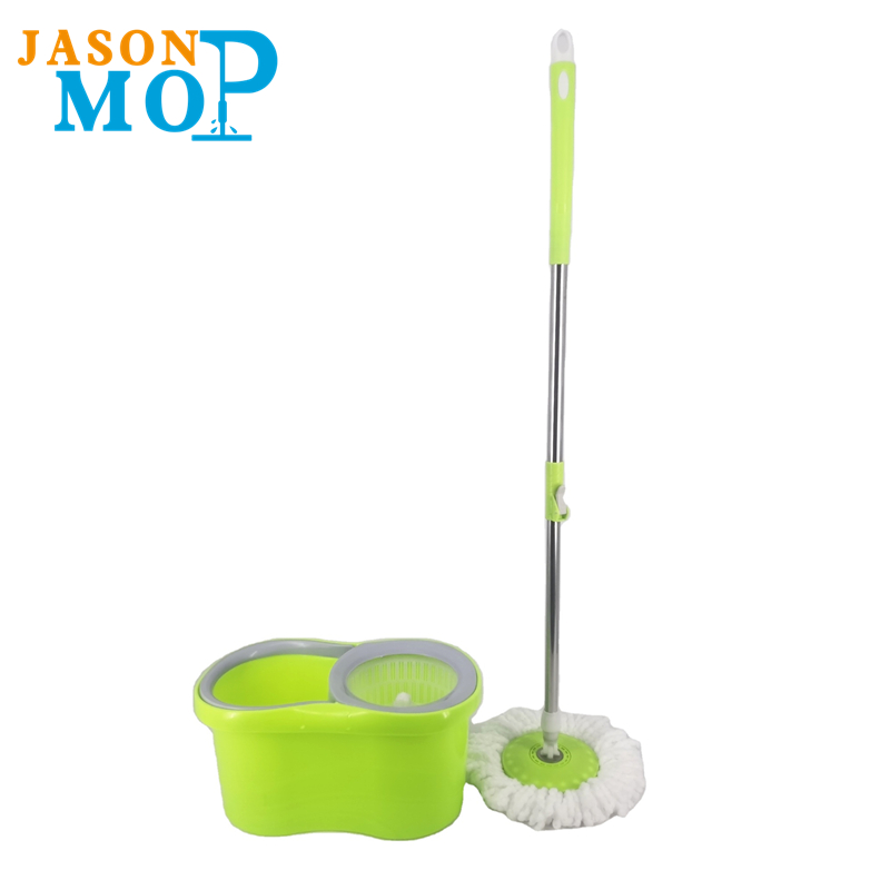 Jason Microfiber Spin Mop 360 Easy Xoay Mop Xô Magic Sàn làm sạch Sao lau và xô