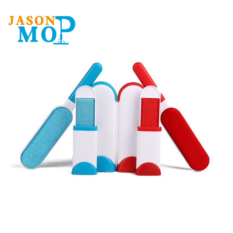 Jason Tái sử dụng Pet Tẩy lông cho HLV Hai mặt Bàn chải loại bỏ Hướng dẫn sử dụng Pet Fur Lint Removal