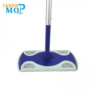 Rõ ràng Vải không dệt cổ điển MOP phẳng với thanh thép Kính thiên văn 360 MOP Dụng cụ làm sạch
