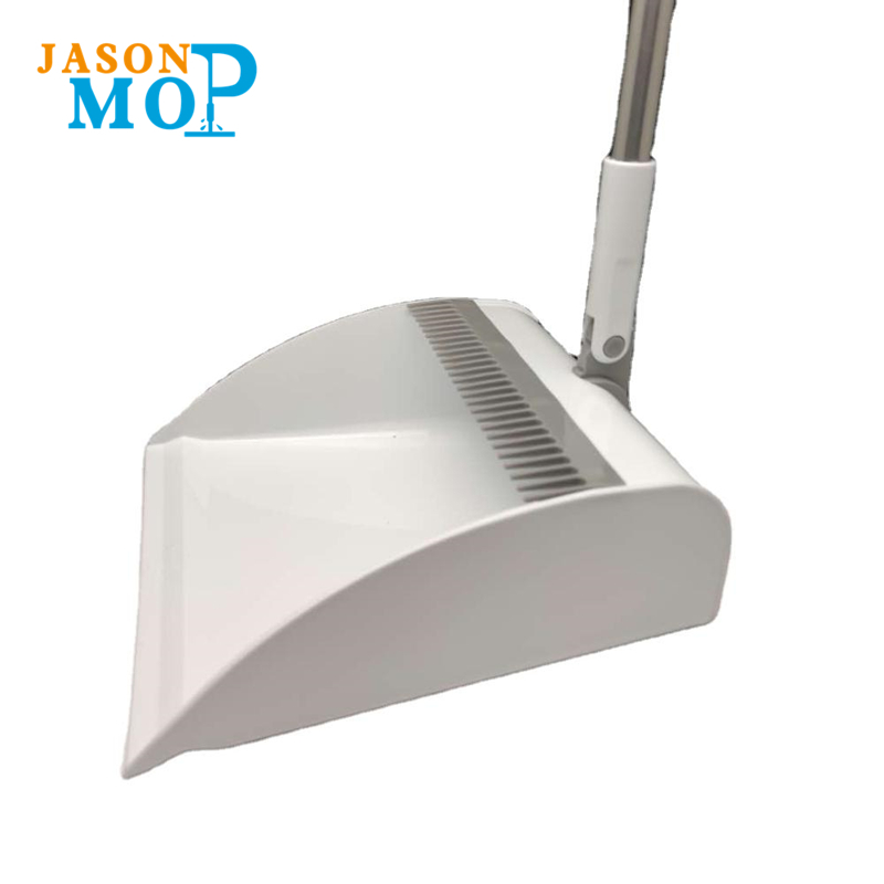 Life Magic Set và Broom Dustpan Steel Head House Nhựa Làm sạch Dustpan Xử lý chổi Set Head Phong cách hiện đại